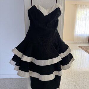 Gorgeous Vintage Lillie Rubin formal dress